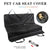 Dog Car Seat Cover Waterproof Pet Carrier Backseat Cushion Mat
