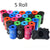 Pet Poop Bags – Solid Color, Portable Dog Waste Bags for Walking & Cleanup