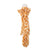 Stuffingless Plush Dog Toy - Durable Squeaky & Crinkle Chew Toy