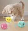 Smart Interactive Catnip Ball - Electric Sounding Plush Toy