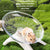 Silent Hamster Flying Disc & Exercise Wheel for Small Pets