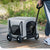 Detachable 4-Wheel Pet Travel Trolley Stroller for Cats and Dogs
