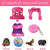 2pcs Hamster Harness & Leash Set - Padded Vest with Bow Bells