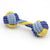 Carrot Knot Rope Dog Toy - Durable Cotton Chew Ball & Dumbbell