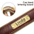 Customized Leather Dog Collar – Soft Padded with Engraved ID Nameplate for All Dog Sizes