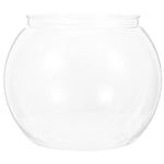 Plastic Round Fish Bowl - Clear Aquarium Tank & DIY Goldfish Bowl Vase