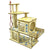 Wooden Hamster Villa House & Climbing Toy for Small Pets