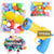 Plush Ball Shooting Gun - Interactive Cat Toy with Mini Pompom Launcher
