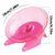 Transparent Anti-Slip Hamster Running Wheel - Indoor Exercise Toy