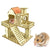 Wooden Hamster Villa House & Climbing Toy for Small Pets