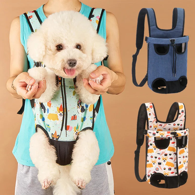 Outdoor Dog Backpack - Breathable & Durable Travel Carrier