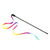 Rainbow Strips Cat Teaser Wand - Interactive Toy for Cats