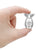 Small Keepsake Urn with Angel Wings - Mini Stainless Steel Cremation Urn for Ashes