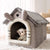Folding Pet House & Winter Kennel for Dogs & Cats