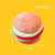 Plush Squeaky Dog Toys - Ice Cream, Fries, and Hamburger Chew Toys