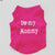 Cute Printed Summer Pet T-Shirt - Cotton Vest for Dogs & Cats