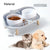 Adjustable Height Double Bowls Feeder for Cats & Dogs - Elevated Feeding Dish