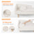 Nordic Pet Bed with Wood Legs & Cozy Pad