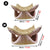 Autumn Winter Plush Hammock Bed for Small Pets