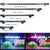 14-58CM Submersible LED Aquarium Light, Waterproof Fish Tank Lamp for Underwater Lighting