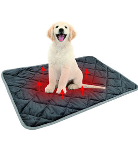 Washable Self-Warming Dog & Cat Mat, Anti-Slip Bedding Pad, Car Seat Cover