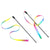 Rainbow Strips Cat Teaser Wand - Interactive Toy for Cats