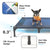 Elevated Waterproof Dog Bed, Off-Floor Design, Easy to Clean, Indoor/Outdoor Use, XL, Grey