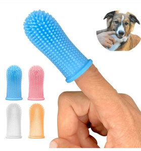 Super Soft Pet Finger Toothbrush for Dogs & Cats