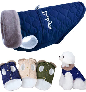 Warm Fleece Dog Jacket & Vest