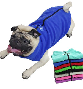 Winter Dog Fleece Jacket